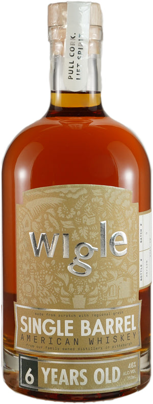 Wigle Single Barrel 6 Year Old American Whiskey at CaskCartel.com