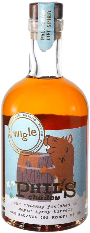 Wigle Phil's Shadow Maple Cask Finished Straight Rye Whiskey | 355ML at CaskCartel.com