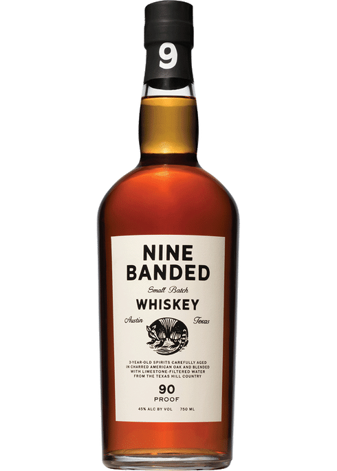 Nine Banded Small Batch 3 Year Old Whiskey