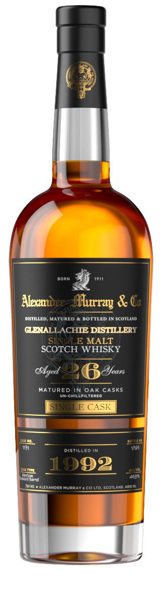 1992 Alexander Murray & Co. Glenallachie 26 Year Old Single Malt Scotch Whisky at CaskCartel.com