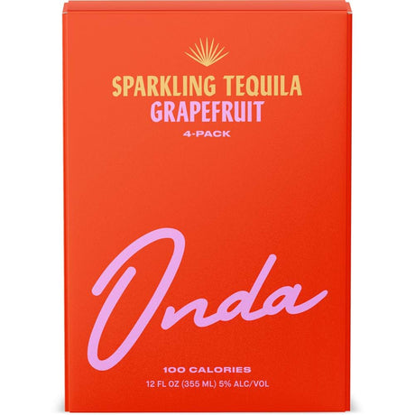 Onda Grapefruit Sparkling Tequila Cocktail | 4x355ML at CaskCartel.com