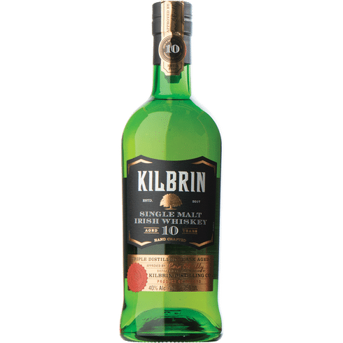 Kilbrin 10 Year Single Malt Irish Whiskey