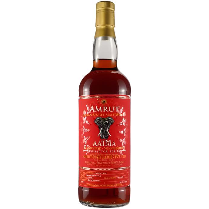 Amrut Aatma #3 7 Year Old Indian Single Malt aged in Port Pipe Whiskey at CaskCartel.com
