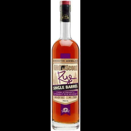 Smooth Ambler Cask Strength Straight Rye Single Cask 113.4 Proof Whiskey at CaskCartel.com