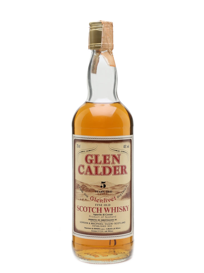 Glen Calder 5 Year Old Gordon & MacPhail Scotch Whisky