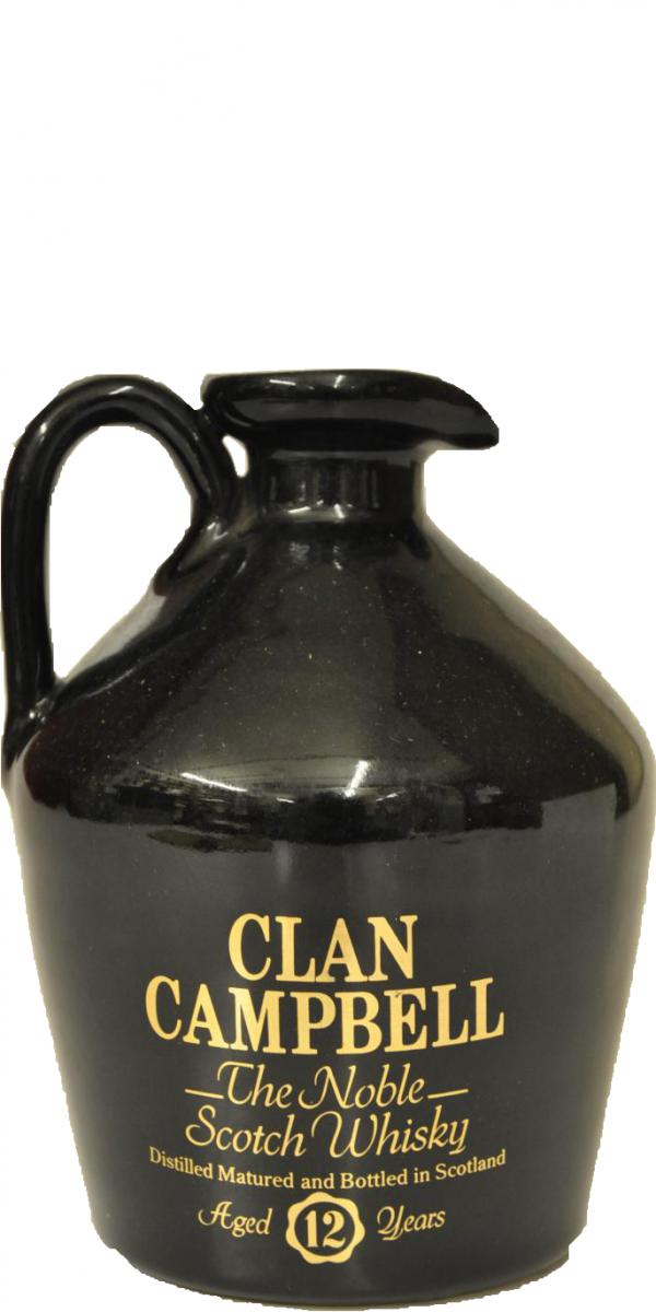 Clan Campbell 12 Year Old (Ceramic Jug) The Noble Scotch Whisky