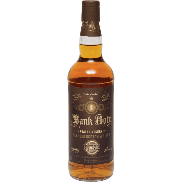 Bank Note Peated Reserve 5 Year Old Blended Scotch Whisky at CaskCartel.com