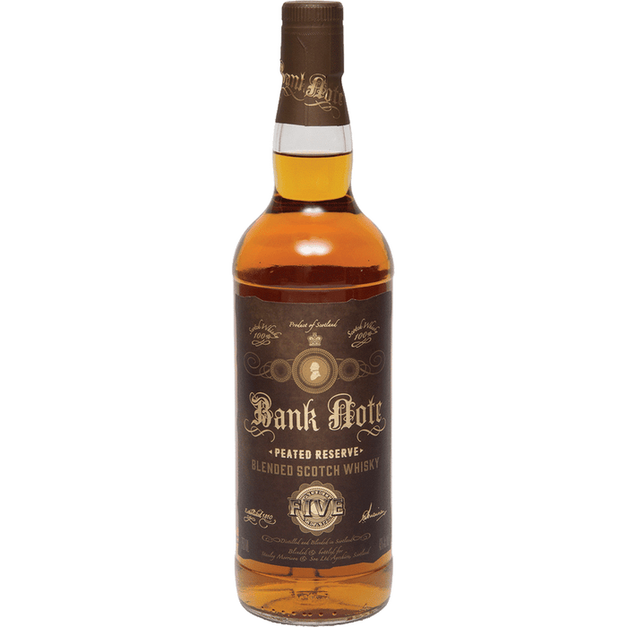 Bank Note Peated Reserve 5 Year Old Blended Scotch Whisky