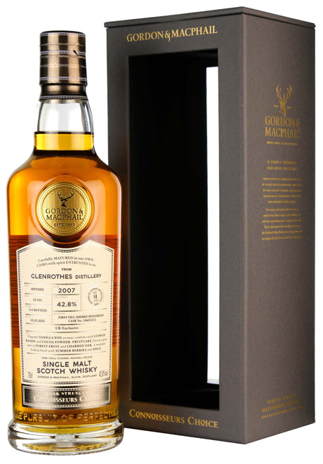 Glenrothes Connoisseurs Choice Sherry Cask #18603212 2007 14 Year Old Whisky | 700ML at CaskCartel.com