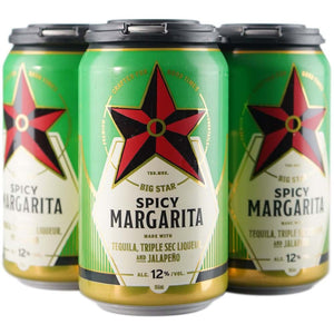 Big Star Spicy Margarita Cocktail | 4x355ML at CaskCartel.com