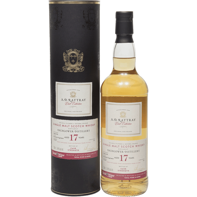 A.D. Rattray Inchgower 17 Year Barrel Select Single Malt Scotch Whisky at CaskCartel.com