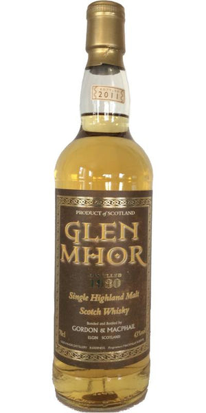 Glen Mhor 1980 (Bottled 2007) Rare Vintage Gordon & MacPhail Scotch Whisky | 700ML at CaskCartel.com