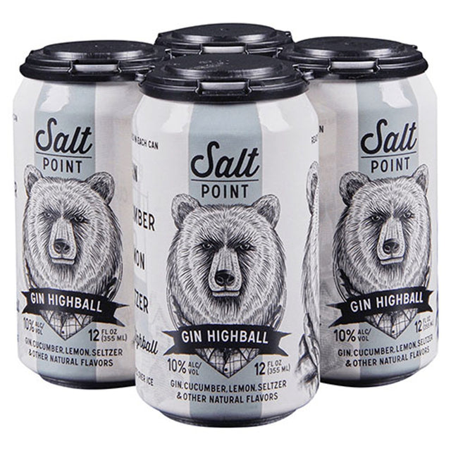 Salt Point Gin Highball Cocktail | 4x355ML at CaskCartel.com