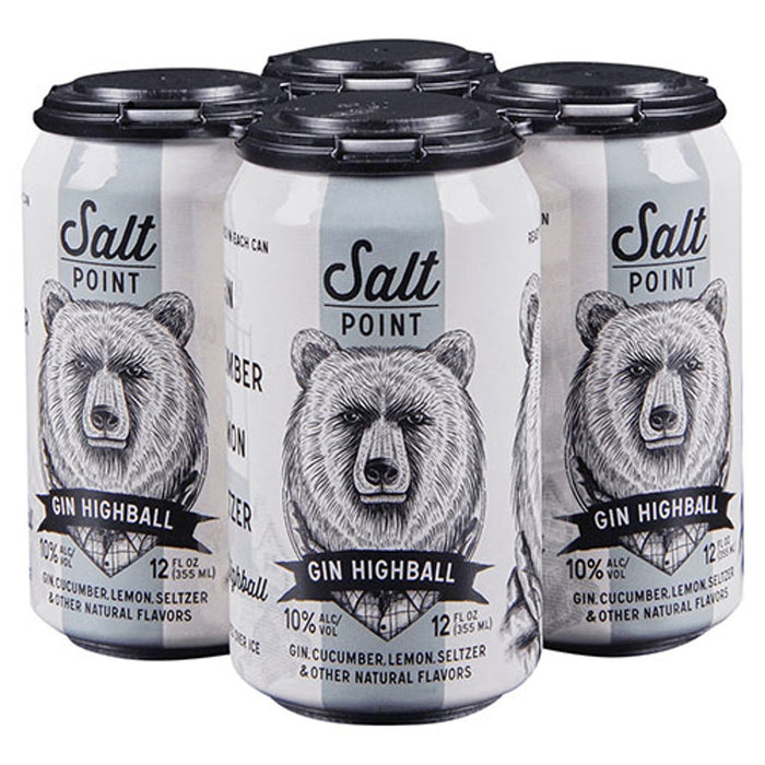 Salt Point Gin Highball Cocktail | 4x355ML