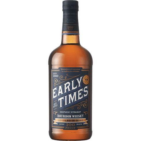 Early Times Old Style Bottled In Bond Straight Bourbon Whiskey