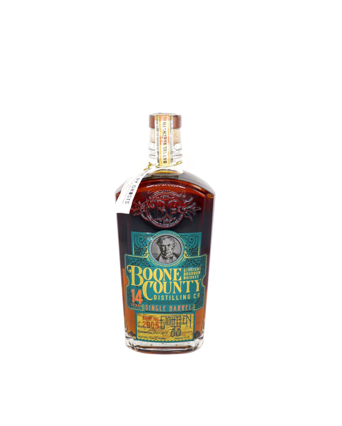 Boone County 14 Year old Single Barrel Barrel Strength Bourbon The Bourbon Central Bottling Whiskey
