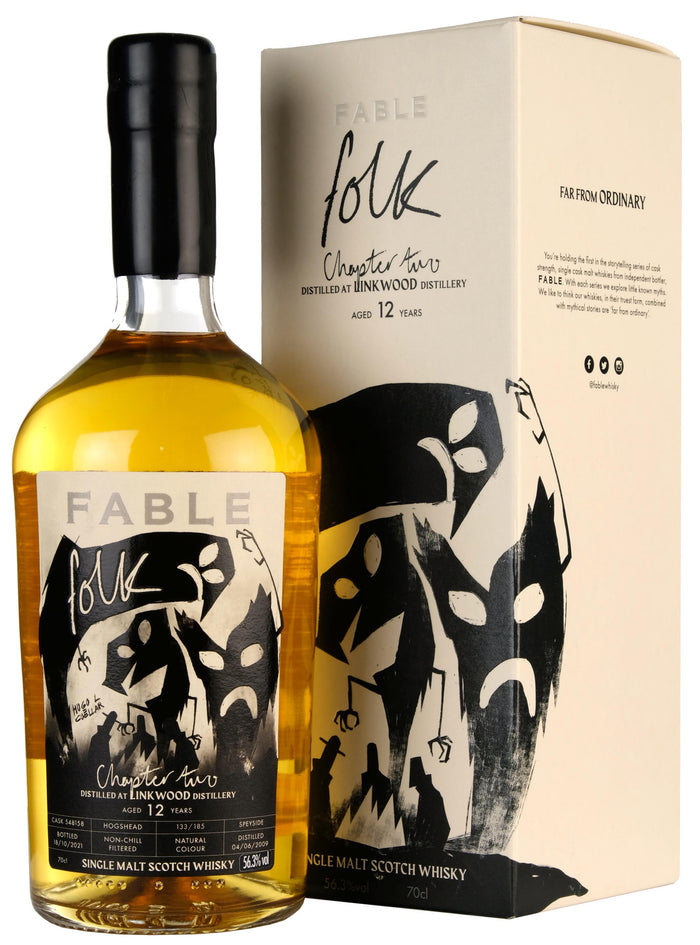 Linkwood Fable Folk Chapter 2 Single Cask #548158 2009 12 Year Old Whisky | 700ML