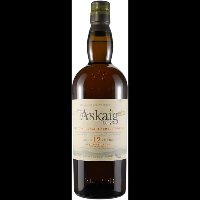 Port Askaig 12 year Old Fall Edition Sherry Influenced Islay Single Malt Scotch Whiskey