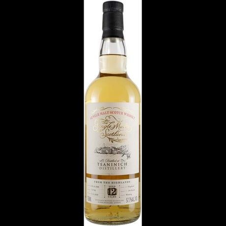 Single Malts of Scotland Teaninich 12 year Old Cask Strength 2008 Scotch Whiskey at CaskCartel.com