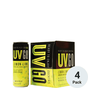 UV GO Lemon Lime Cocktail | 4pk-355ML at CaskCartel.com