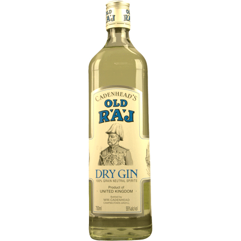 Old Raj Blue Label 110 Proof Gin