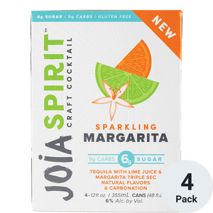 Joia Sparkling Margarita Cocktail 4 Pack | 355ML at CaskCartel.com