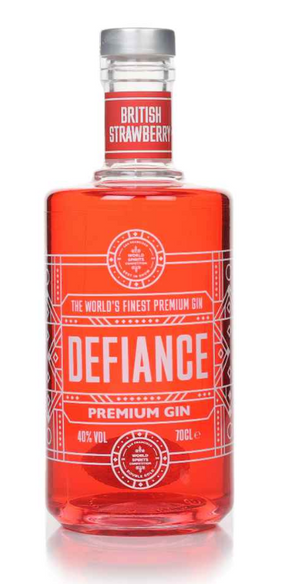 Defiance British Strawberry Gin | 700ML at CaskCartel.com