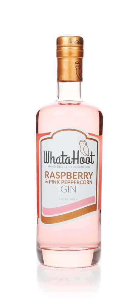 WhataHoot Raspberry & Pink Peppercorn Gin | 700ML at CaskCartel.com