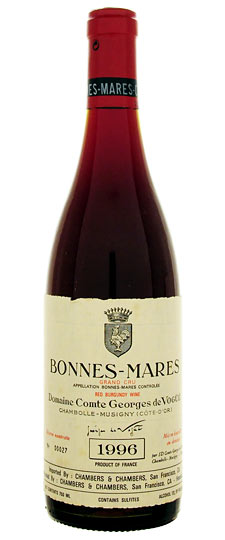 1996 | Comte Georges de Vogue | Bonnes Mares Grand Cru at CaskCartel.com