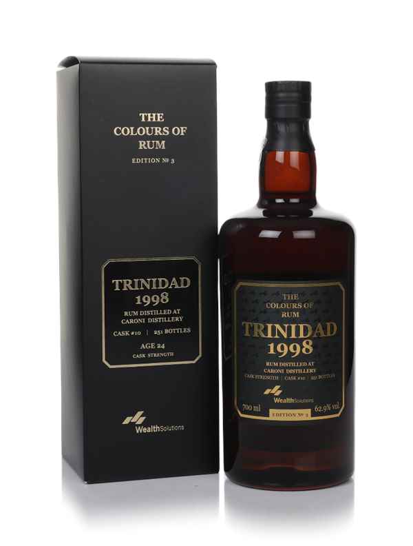 Caroni 24 Year Old 1998 Trinidad Edition No. 3 - The Colours of Rum (Wealth Solutions) | 700ML