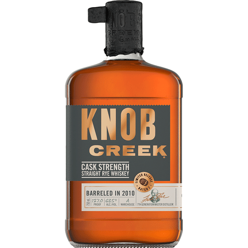 Knob Creek Cask Strength Rye Whiskey
