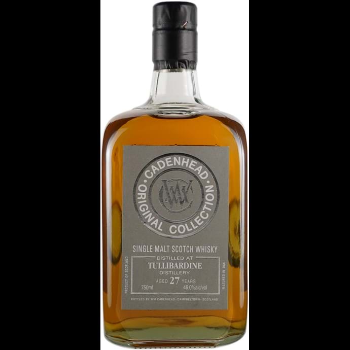 Cadenhead's Tullibardine 27 year Old Unchillfiltered Scotch Whisky