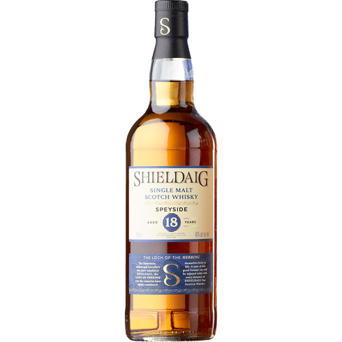 Shieldaig Speyside 18 Year Single Malt Scotch Whiskey