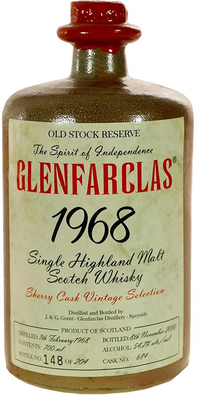 Glenfarclas 1968 (Bottled 2000) Old Stock Reserve Scotch Whisky | 700ML at CaskCartel.com