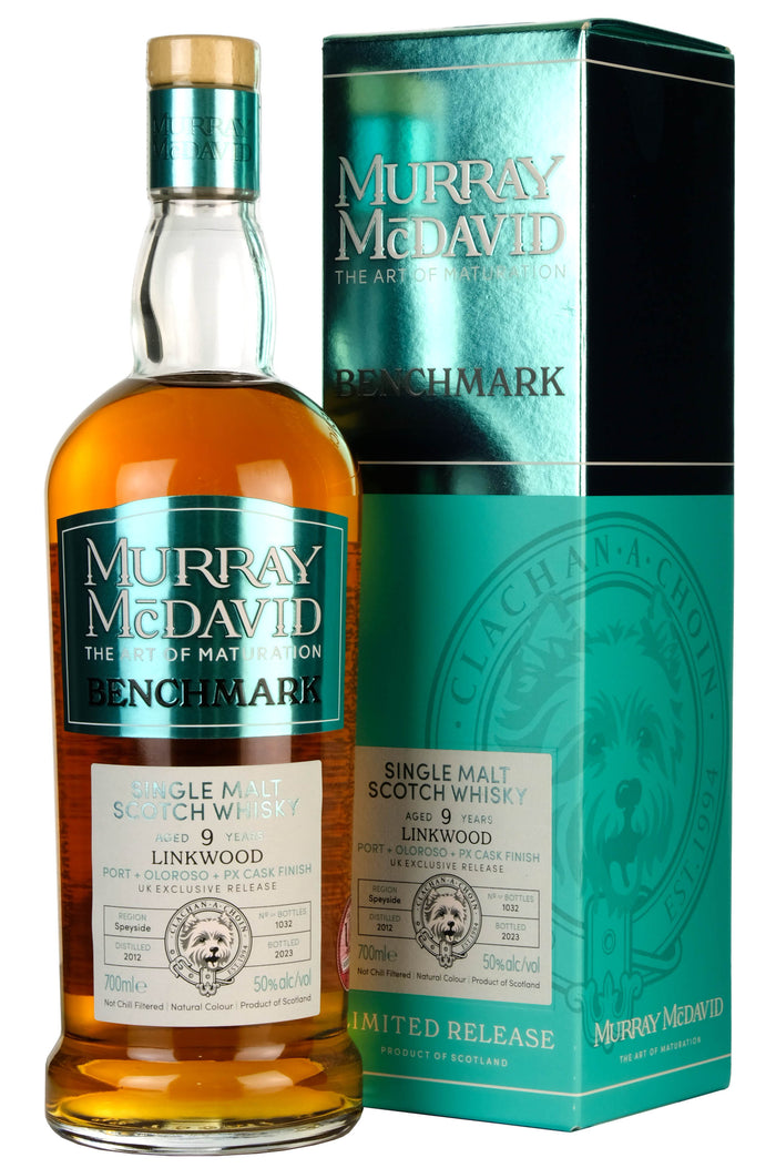 Linkwood Murray McDavid Port, Oloroso & PX Cask (UK Exclusive) 2012 9 Year Old Whisky | 700ML