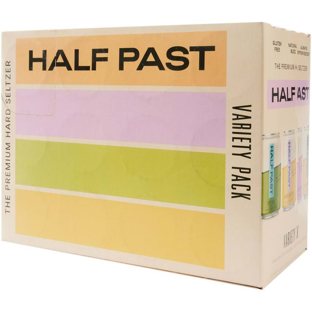 Half Past Hard Seltzer Variety Cocktail | 12x355ML at CaskCartel.com