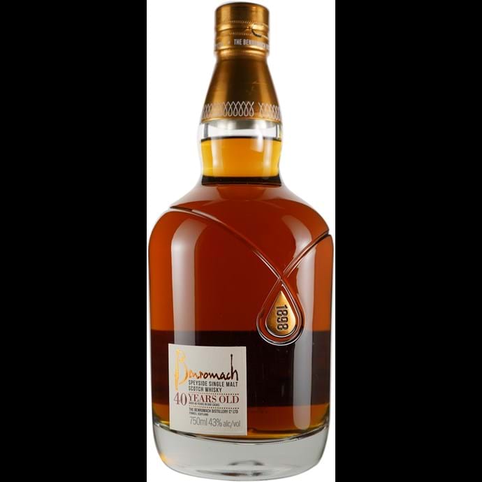 Benromach 40 year Old Heritage Scotch Whisky