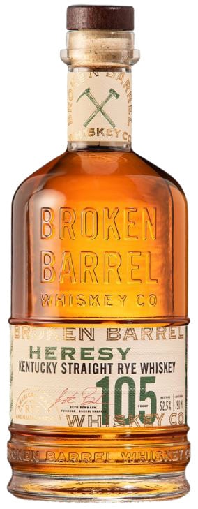 Broken Barrel Hersey Rye Whiskey