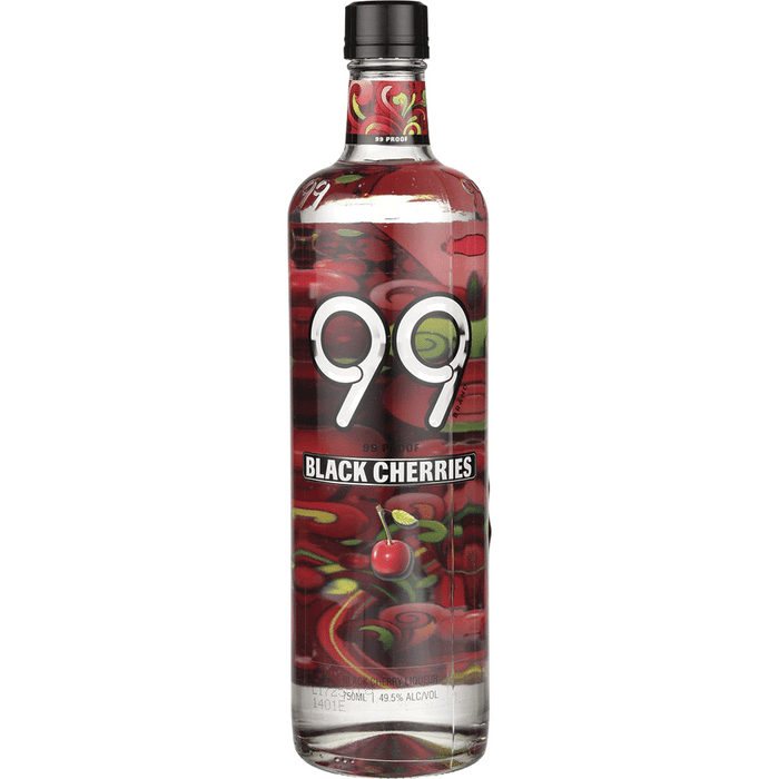 99 Black Cherries Schnapps 99 Proof Liqueur