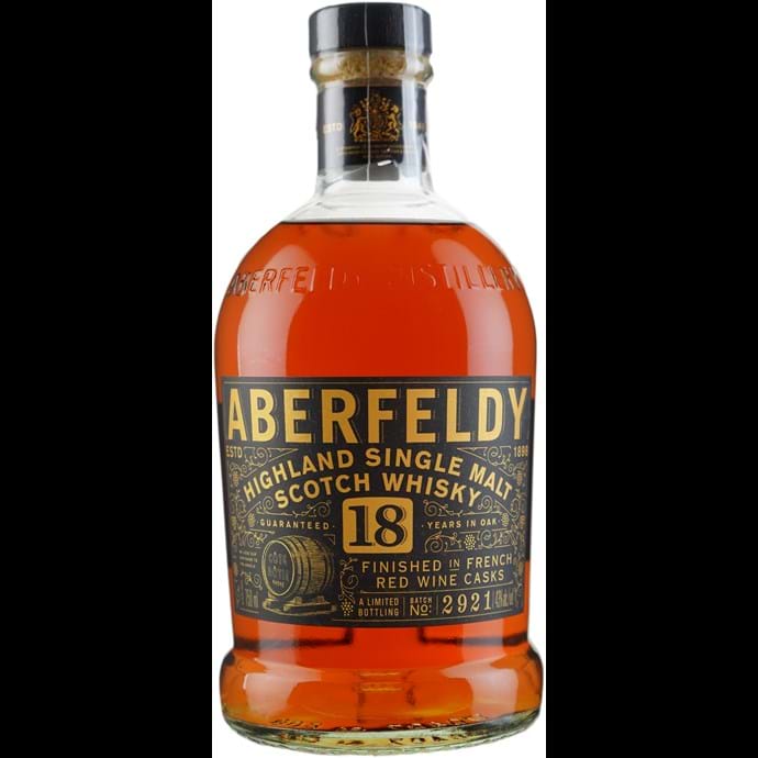 Aberfeldy 18 year Old Cote Rotie Cask Finish Limited Edition Scotch Whisky