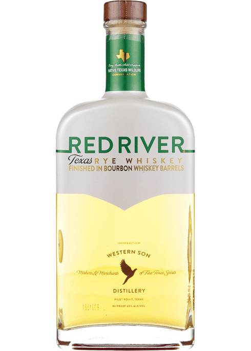Red River Finished In Bourbon Barrels Texas Rye Bourbon Whiskey