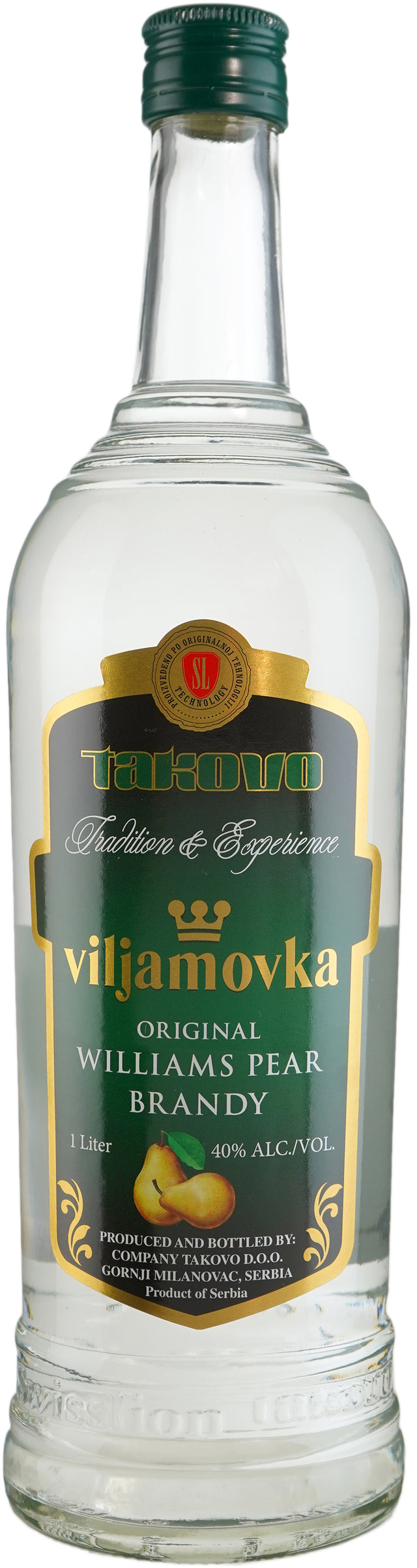 Takovo Viljamovka Williams Pear Brandy | 1L at CaskCartel.com