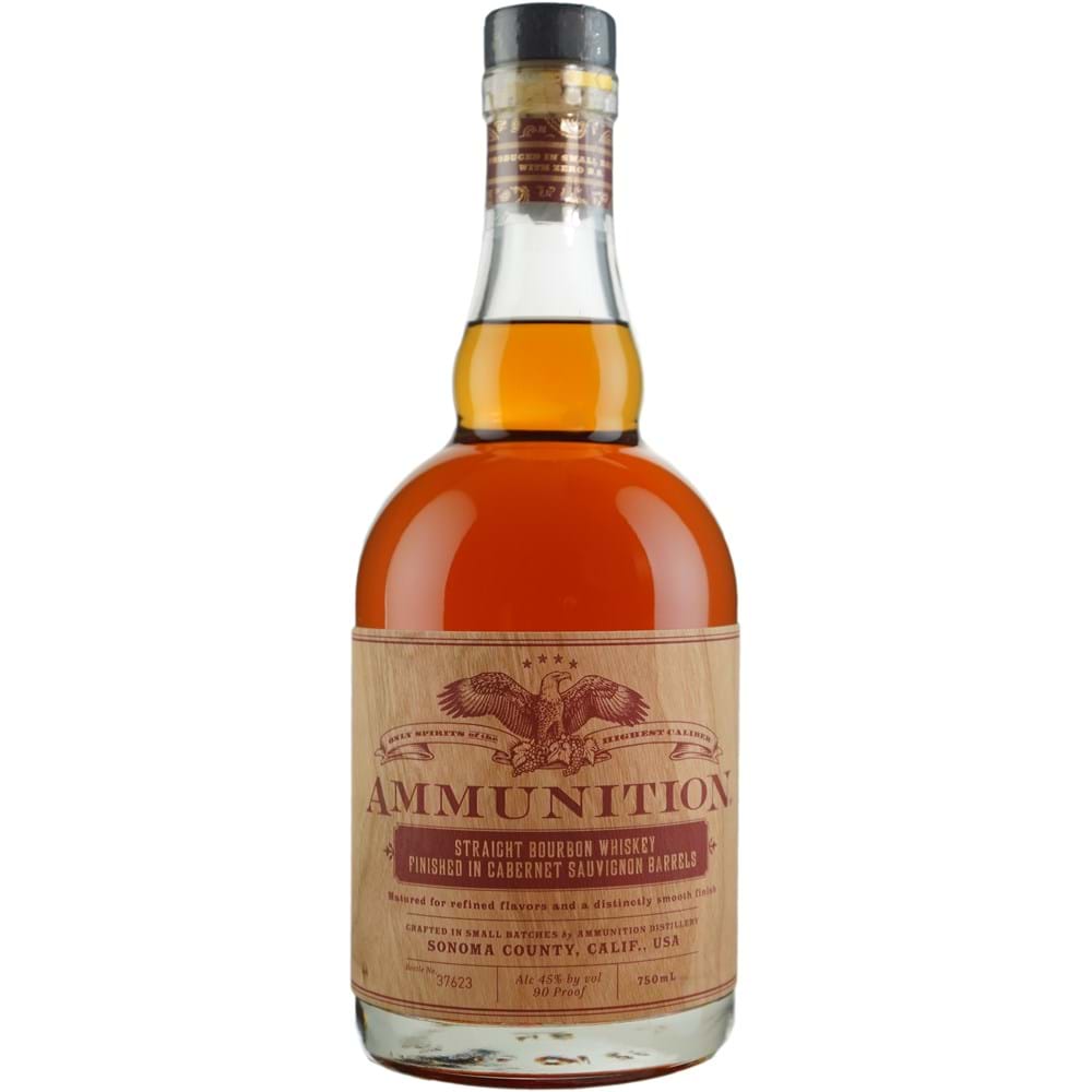 Ammunition Straight Bourbon Finished in Cabernet Sauvignon Barrels Whiskey at CaskCartel.com