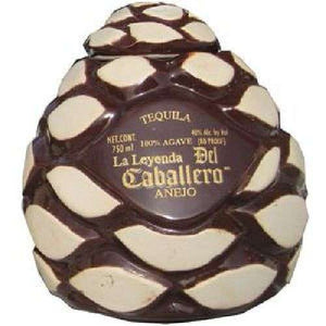 La Leyenda del Caballero Ceramic Agave Heart Bottles Anejo Tequila - CaskCartel.com