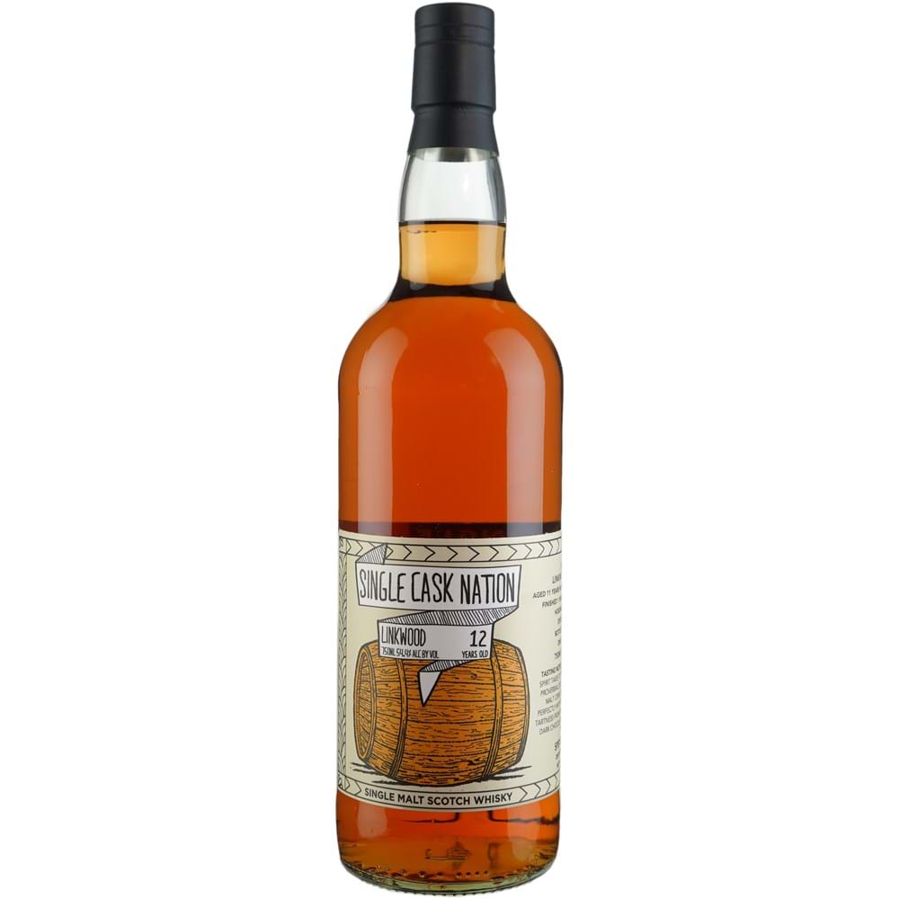 Single Cask Nation Linkwood 12 Year Old Single Malt Scotch Whisky at CaskCartel.com