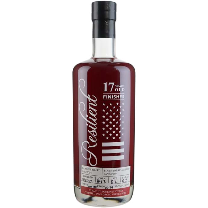 Resilient 17 Year Old 120.48 Proof Finished in ex Sherry Butt Straight Bourbon Whisky at CaskCartel.com