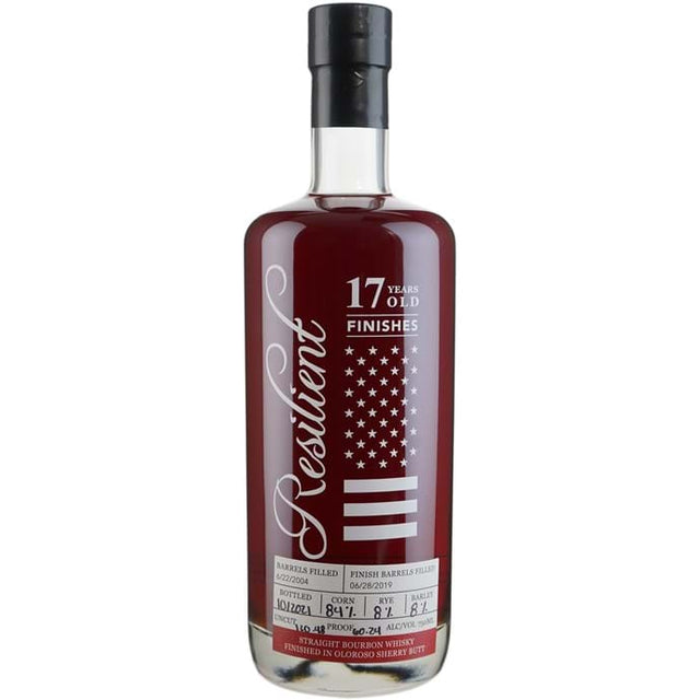 Resilient 17 Year Old 120.48 Proof Finished in ex Sherry Butt Straight Bourbon Whisky at CaskCartel.com