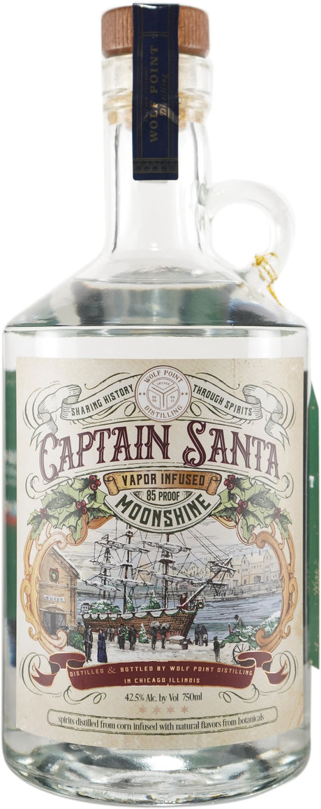 Captain Santa Vapor Infused Moonshine at CaskCartel.com
