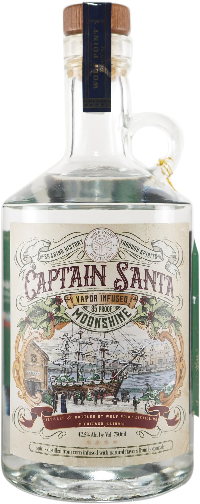 Captain Santa Vapor Infused Moonshine at CaskCartel.com