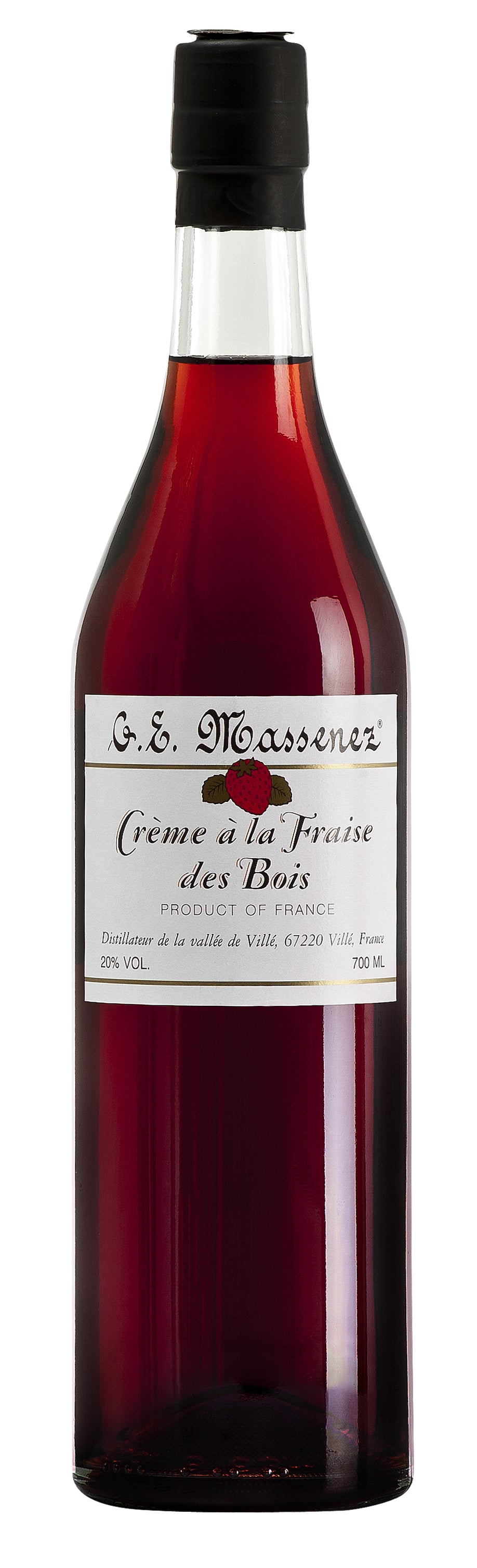 G.E. Massenez Creme A La Fraise Des Bois Liqueur - CaskCartel.com